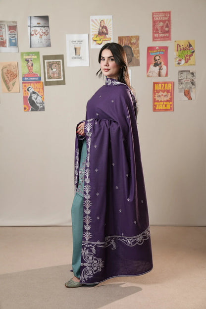 MP1359 - Urge - Winter 3PC Dhanak Embroidered Suit
