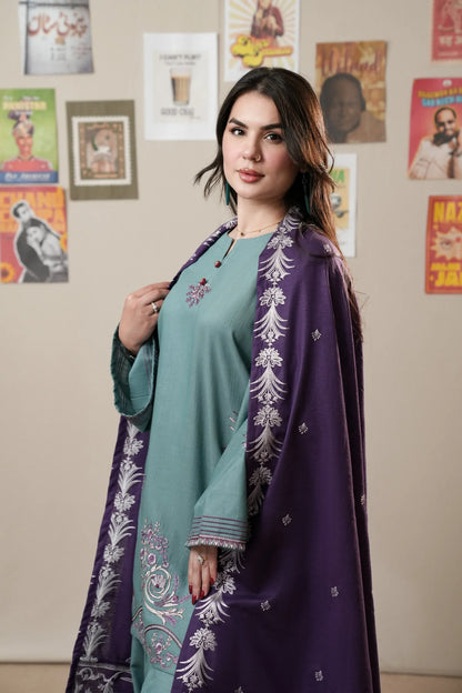 MP1359 - Urge - Winter 3PC Dhanak Embroidered Suit