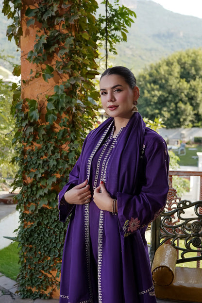 MP33151 - Urge - Winter 3PC Dhanak Embroidered Suit