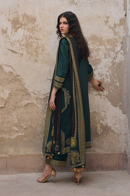 MP33136 - Charizma - Winter 3PC Karandi Digital Print Dress