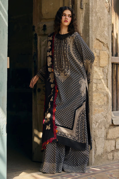 MP33138 - Charizma - Winter 3PC Karandi Digital Print Dress