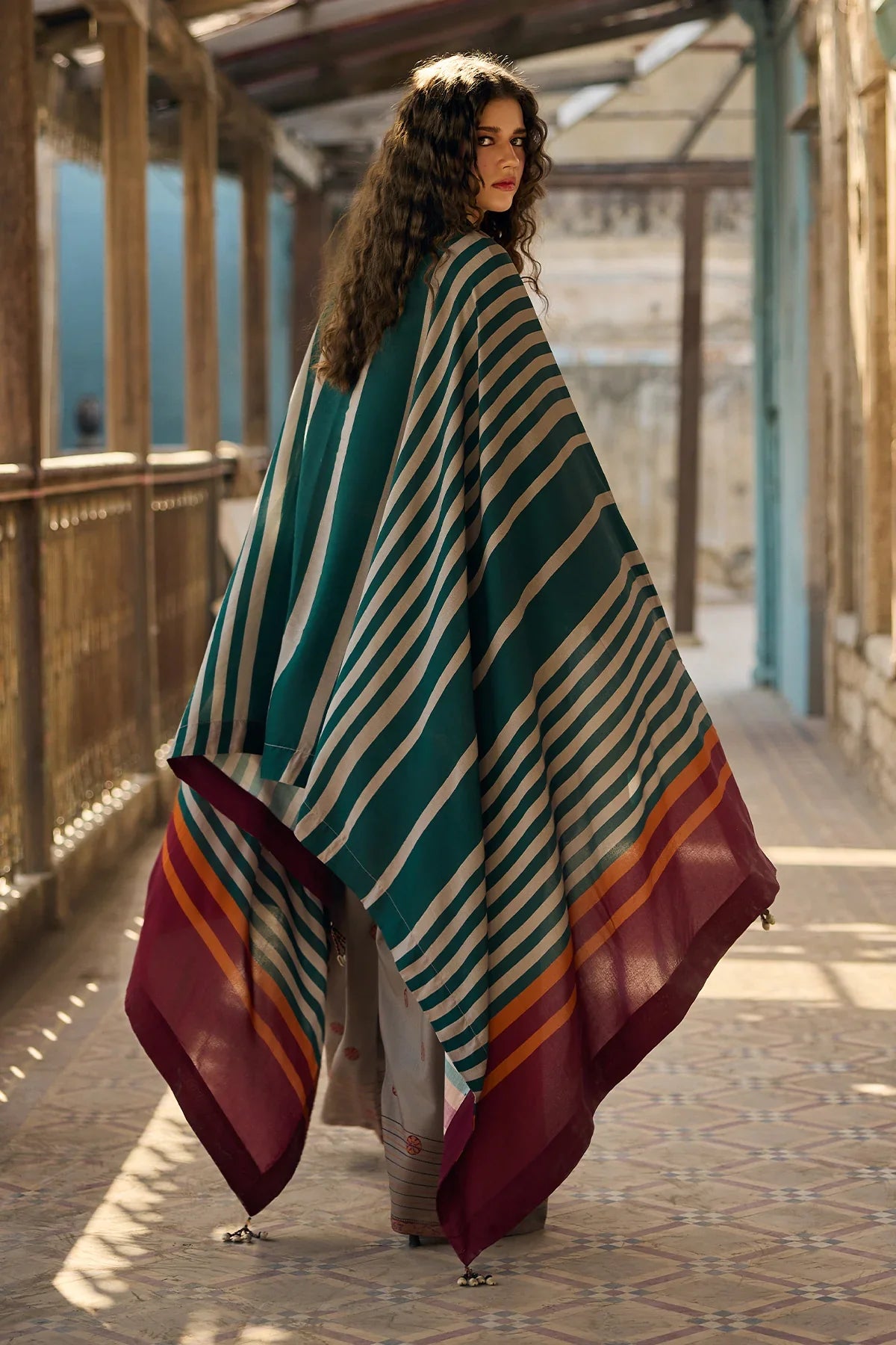 MP33137 - Charizma - Winter 3PC Karandi Digital Print Dress