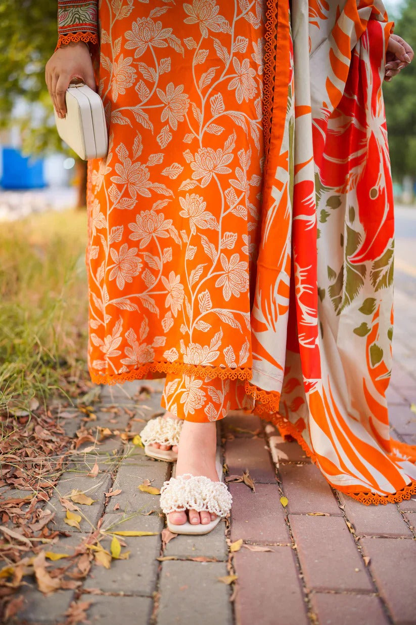 MP1106 - Aneelas - Summer 3PC Lawn Digital Print Dress