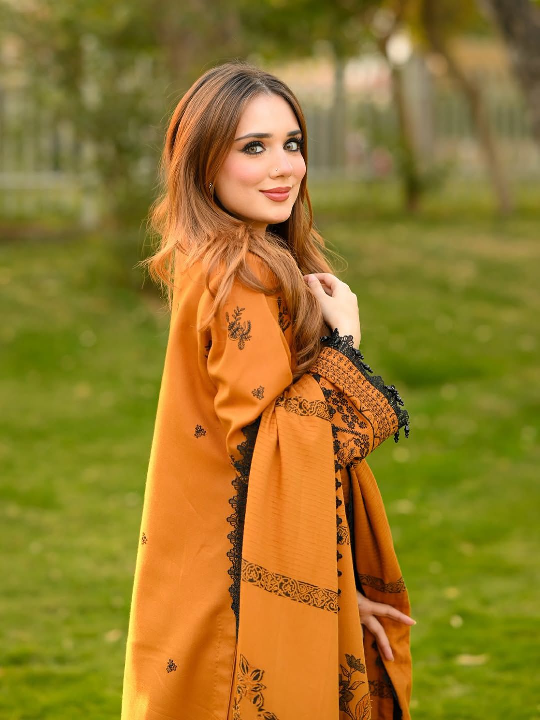 MP33135 - Libass - Winter 3PC Dhanak Embroidered Suit