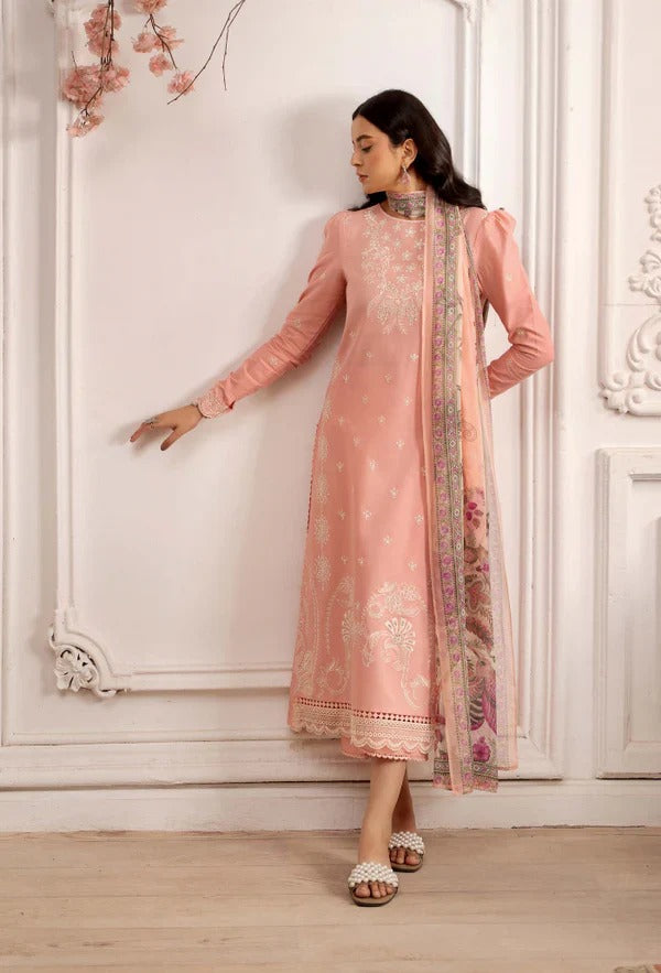 MP1168 - Summer3PC Lawn Embroidered Suit