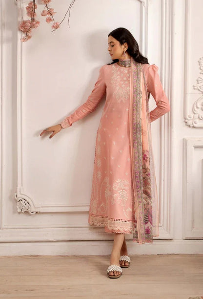 MP1168 - Summer3PC Lawn Embroidered Suit
