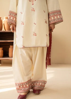 MP1210 - Laam - Lawn Embroidered 3pc Suit