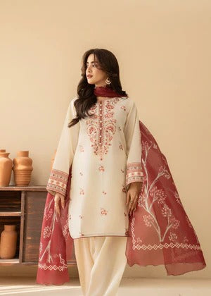 MP1210 - Laam - Lawn Embroidered 3pc Suit
