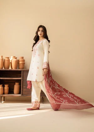 MP1210 - Laam - Lawn Embroidered 3pc Suit