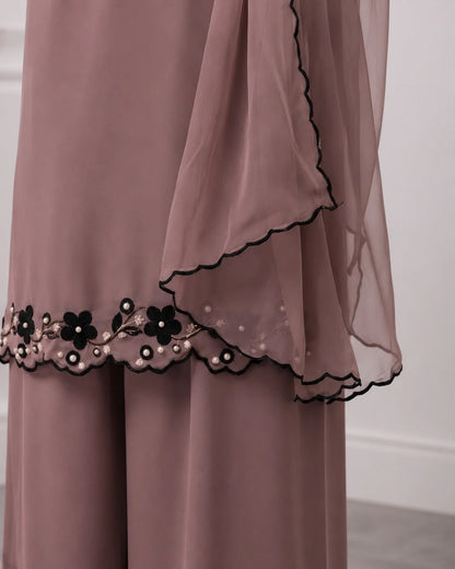 MP1320 - Bunaai - Winter-3PC Shamooz Silk Embroidered Suit