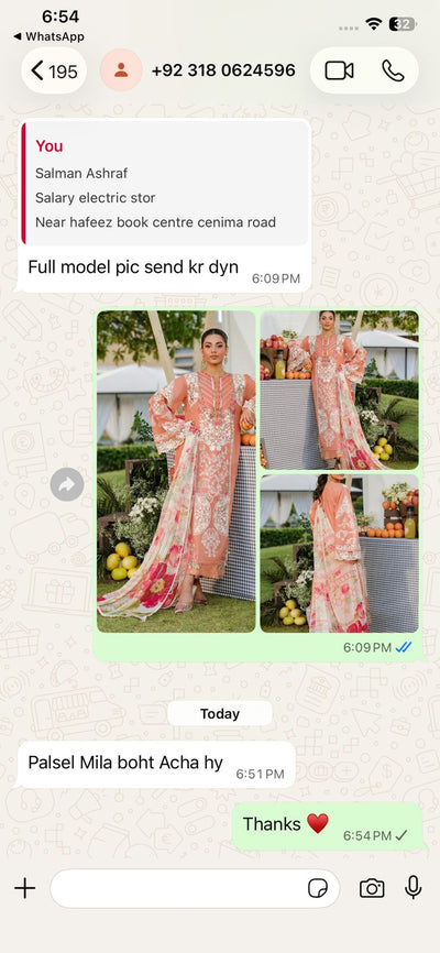 WhatsApp review from Verified Buyer