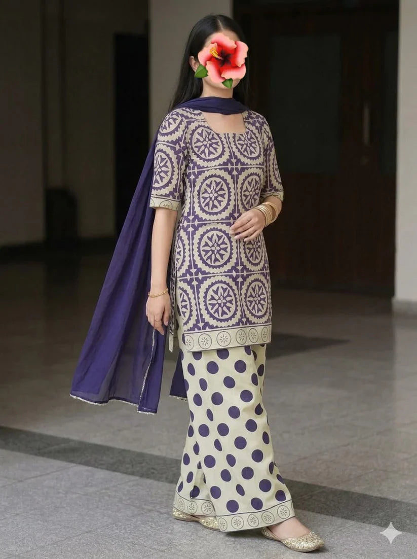 MP1230 - Ethnic - Summer 3PC Lawn Digital Print Dress