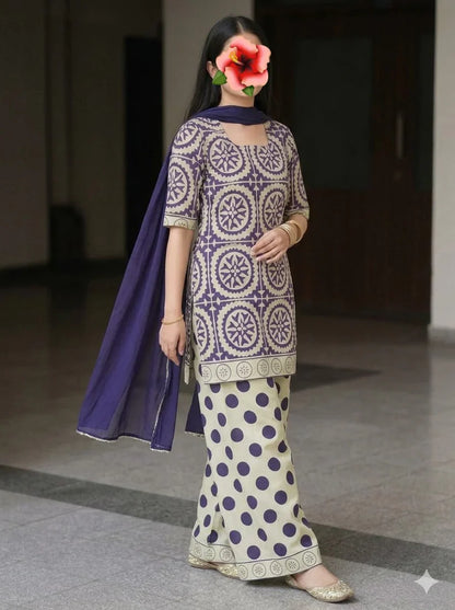 MP1230 - Ethnic - Summer 3PC Lawn Digital Print Dress