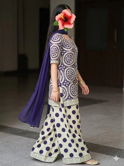 MP1230 - Ethnic - Summer 3PC Lawn Digital Print Dress