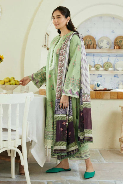 MP1028 - COCO Zara Shajahan 3PC Lawn Embroidered Suit