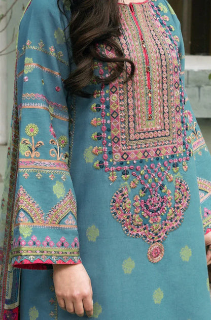 Mp1085 - Zara Shahjahan - 3PC Lawn Embroidered Suit
