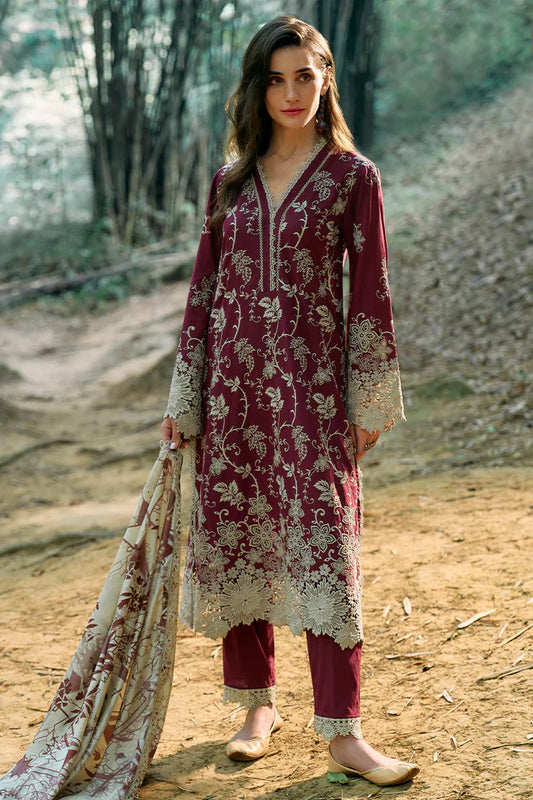 Mp1086 - image - 3PC Lawn Embroidered Suit