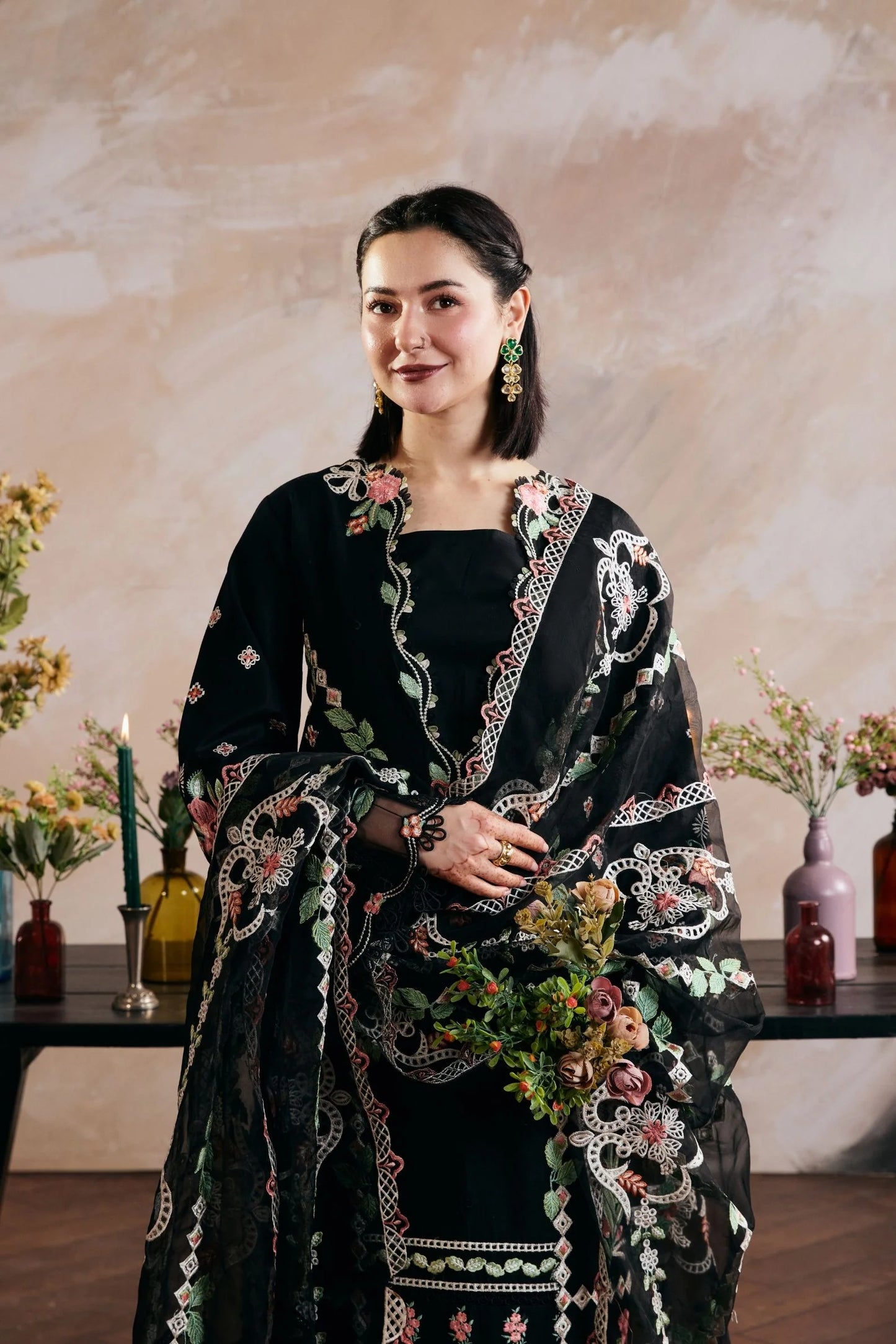 MP1220 - Gul Meena - Summer 3pc Suit Embroidered Lawn